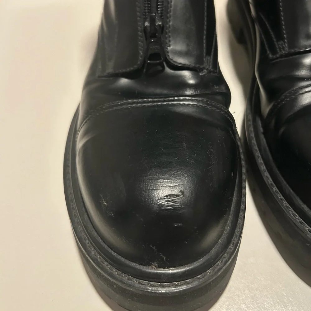 RARE Vetements Combat Boots Size 13 steel toe heavy duty - Picture 5 of 10